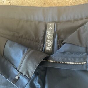Lululemon Men’s shorts-navy. 34 in waist; 7”Like New